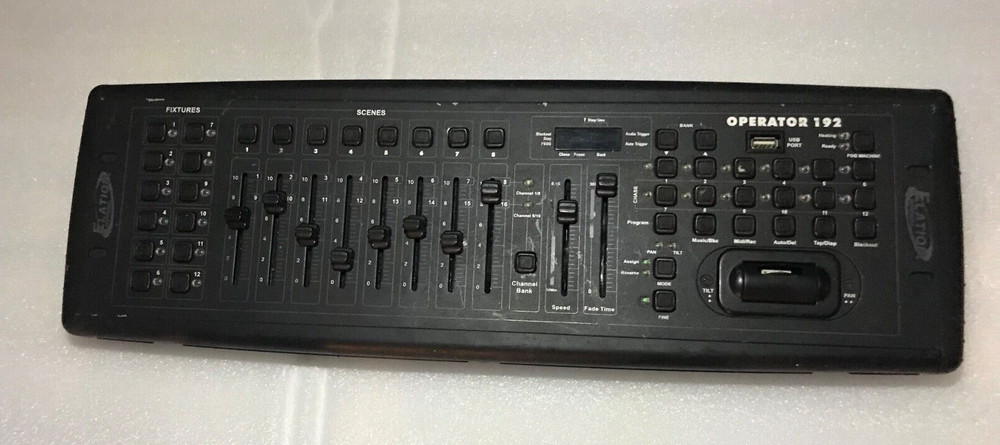 Elation DMX Programmer Channel Tabletop Lighting Controller  OPERATOR 192