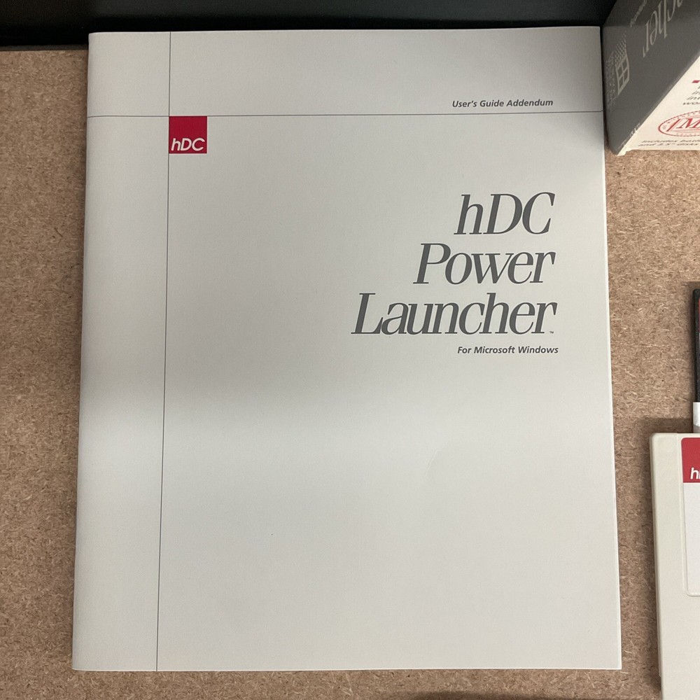 hDC Power Launcher Big Box PC Software The Toolbar for Windows computer