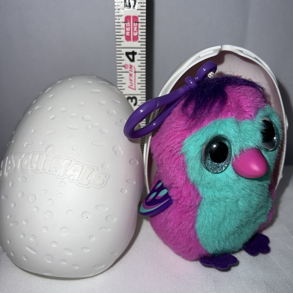 Hatchimals Spin Master Interactive 4”Hatched Pink and Green Owl