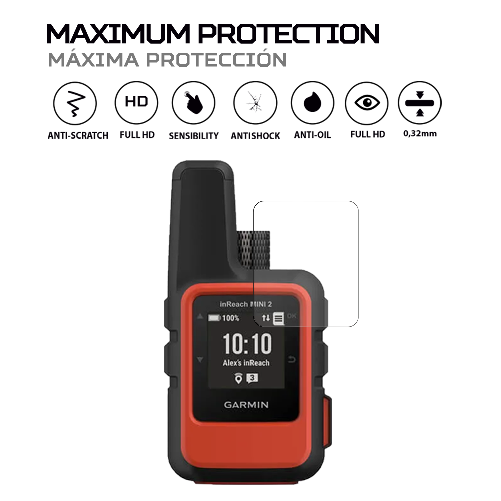 ANTISHOCK Screen protector for Garmin InReach Mini 2