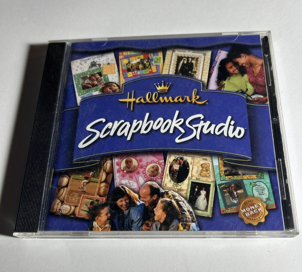 Hallmark Scrapbook Studio 2001, Windows XP/2000/98/95/ME/NT4 WSP4 Disc