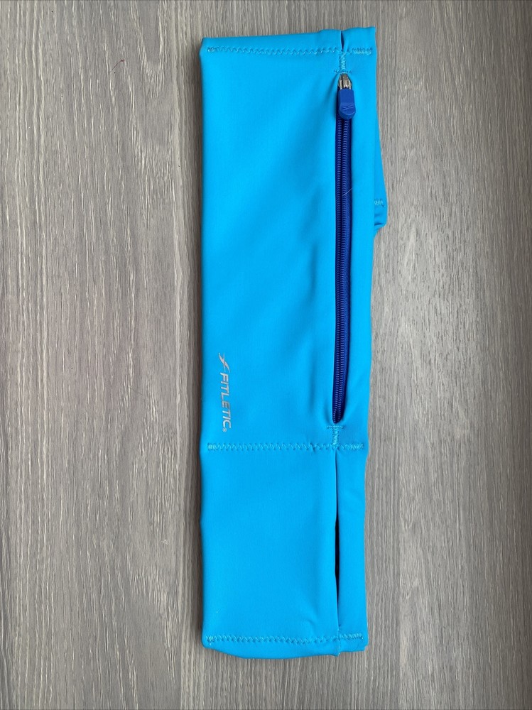 Fitletic Blue Running Belt With 3 Pockets