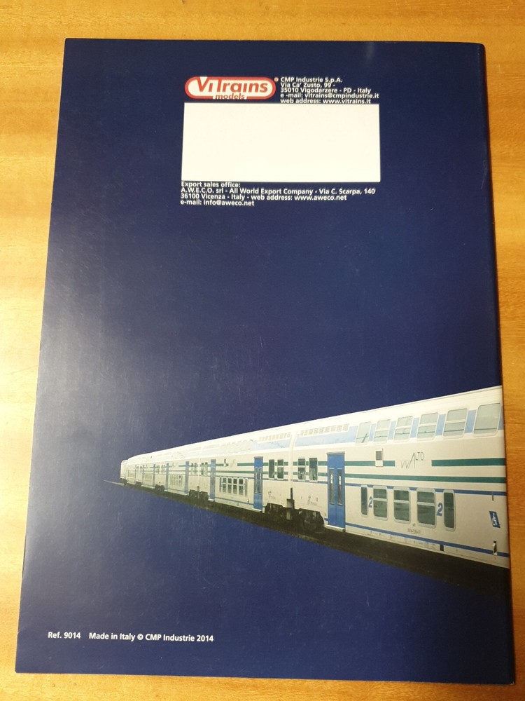 Vitrains Catalog 2014 HO Scale 48 Pages