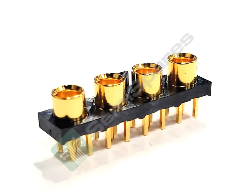 32 pcs. SAMTEC GRF1-J-P-04-E-ST-TH1 CONN MMCXV JACK STR 50 OHM PCB