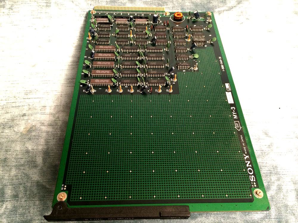 SONY BVT-2000 TIME BASE CORRECTOR CIRCUIT BOARD #8 (8-B) 8 LINE MEMORY (MY-3-B )