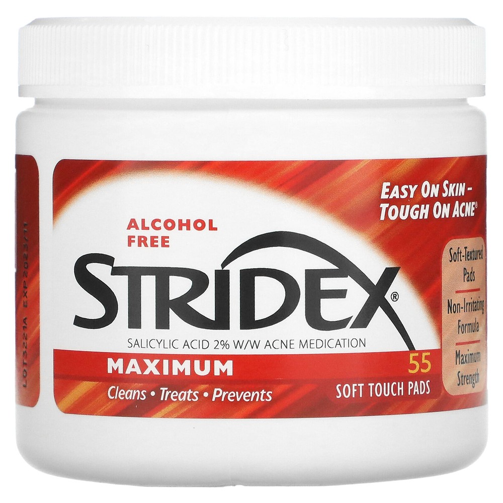 Maximum, Alcohol Free, 55 Soft Touch Pads