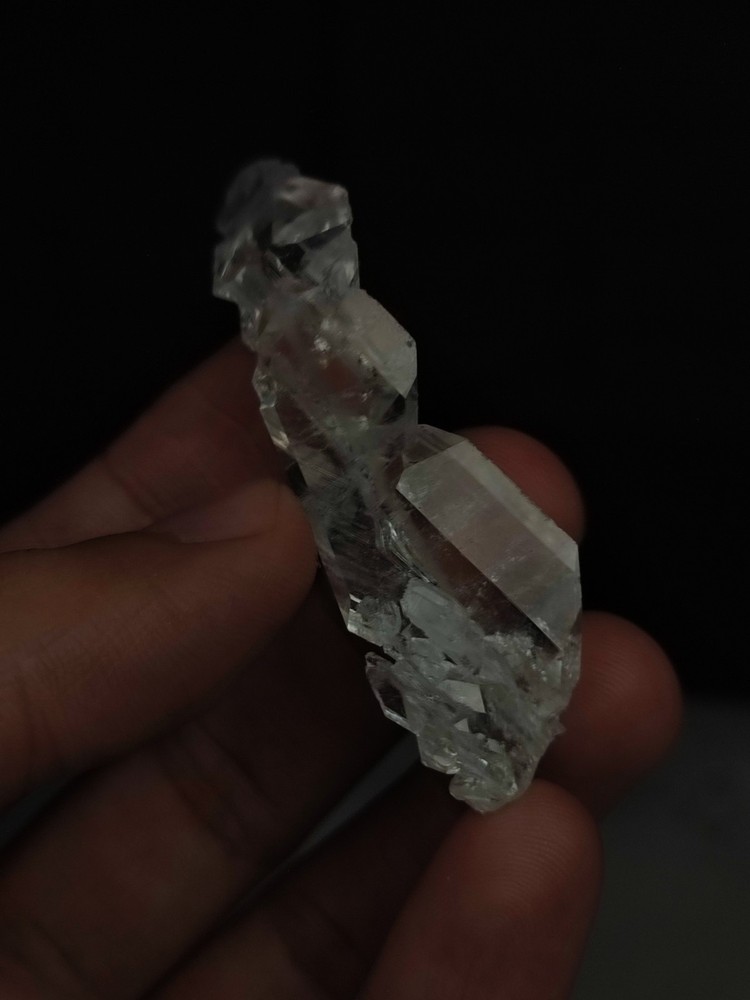 Faden Quartz Crystal With Beautiful Luster & Unique Growth-Pk