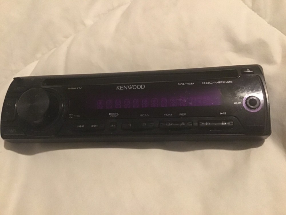 KENWOOD KDC-MP245 FACEPLATE ONLY GENUINE FULLY TESTED