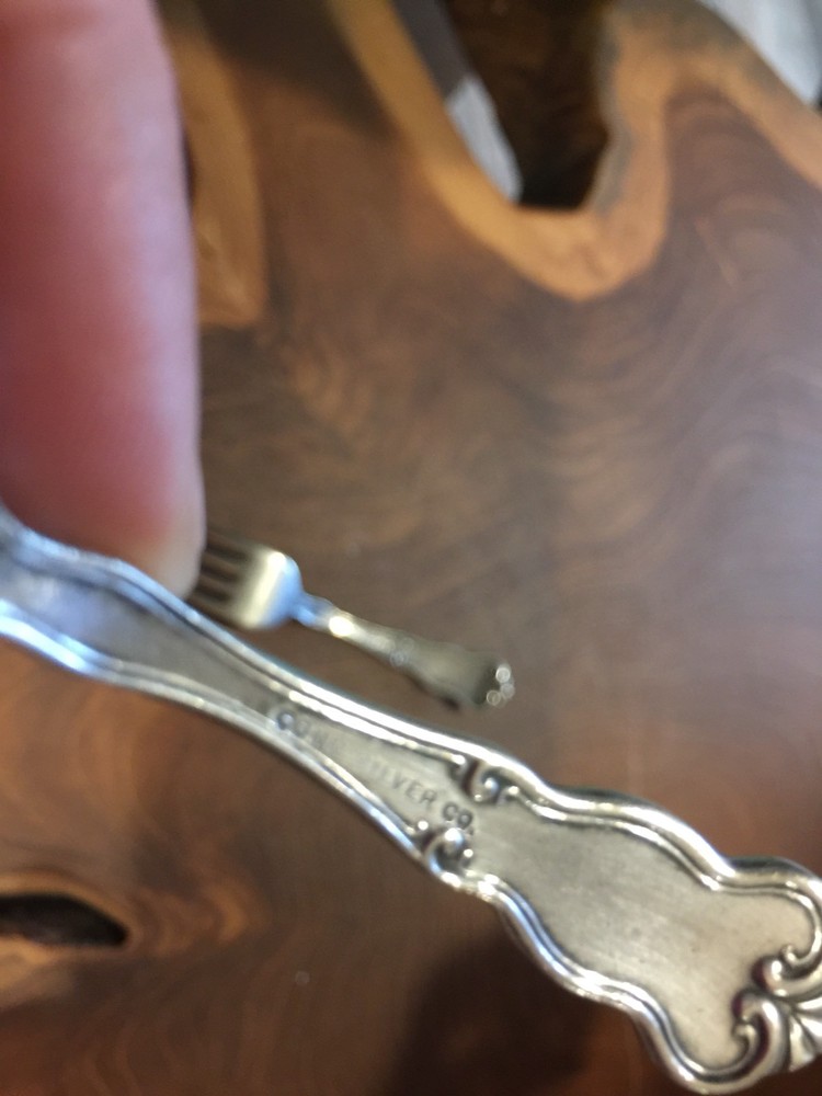 Conn. Silver Co. Toddler Fork And Spoon,silver plated