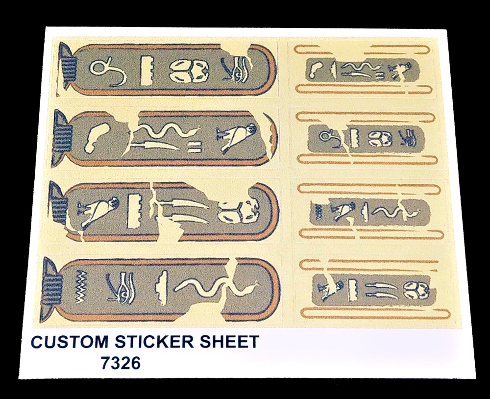 Custom Decal for 7326 Replacement Sticker 7326