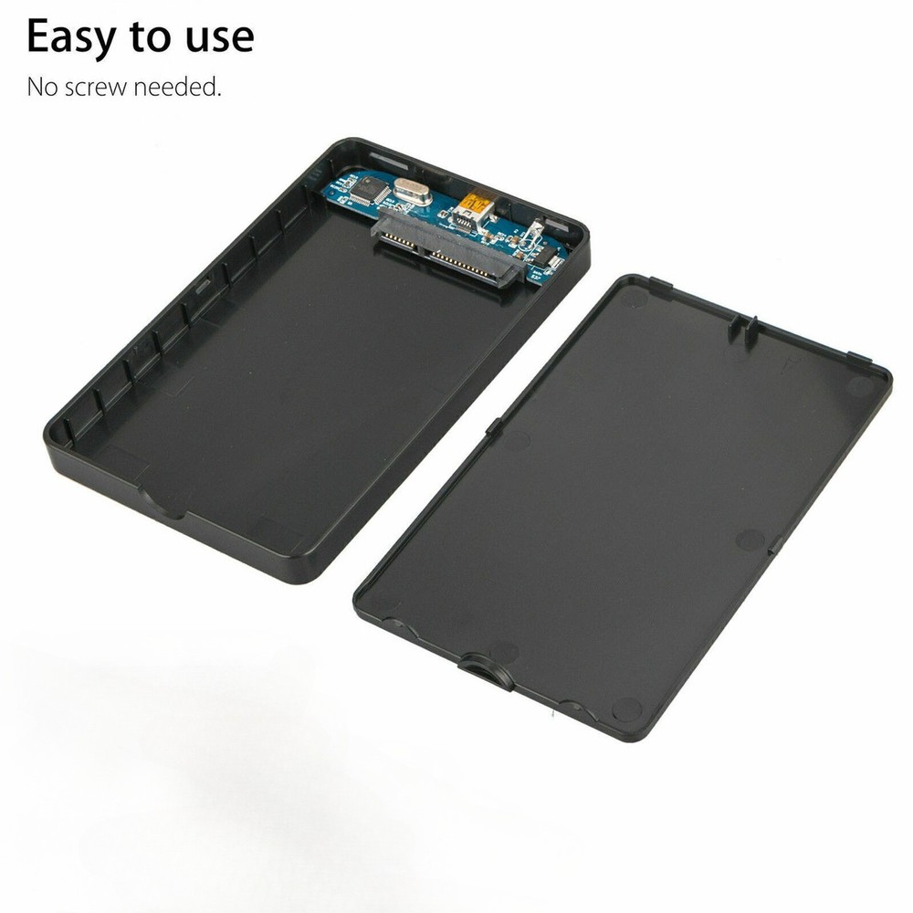 USB 3.0 SATA Hard Drive Disk HDD SSD Enclosure External Laptop Case - ONLY Case