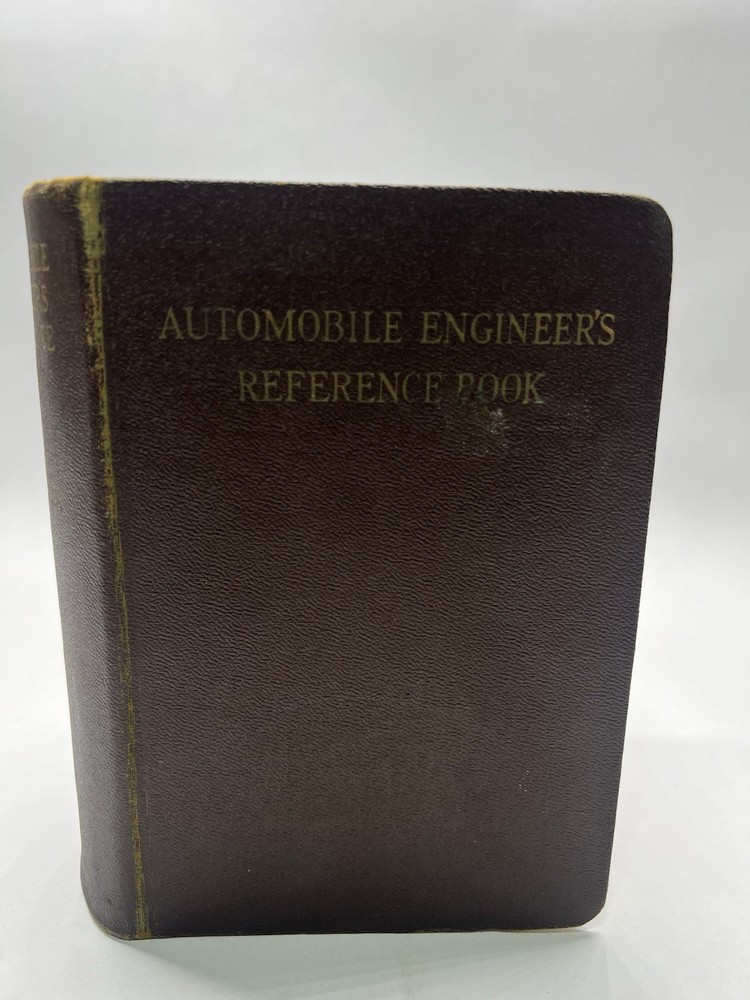 Vintage 1959 Automobile Engineer's Reference Book Newnes