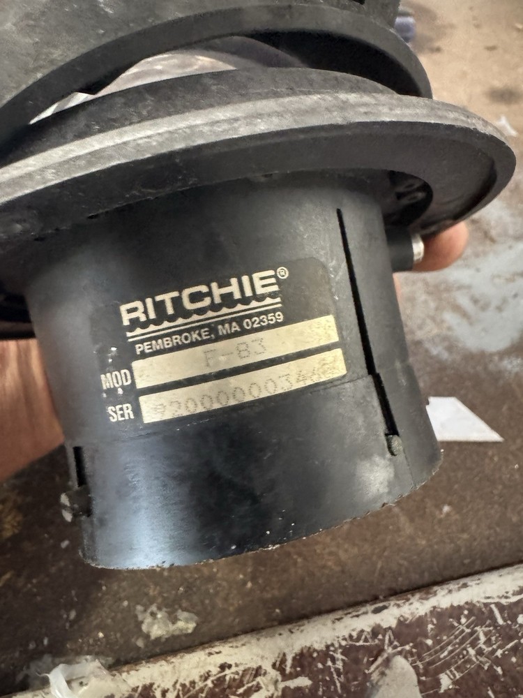 Ritchie F-83 Voyager Compass Flush Mount Black