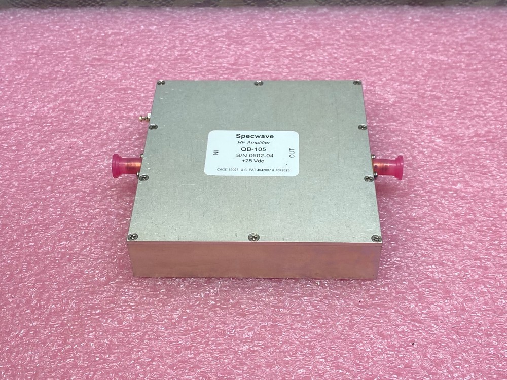 SPECWAVE QB-105 RF AMPLIFIER +28Vdc