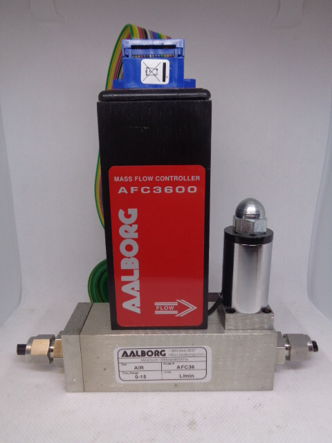 AALBORG AFC3600 Mass Flow Controller, AIR, 0-15 Range, L/min