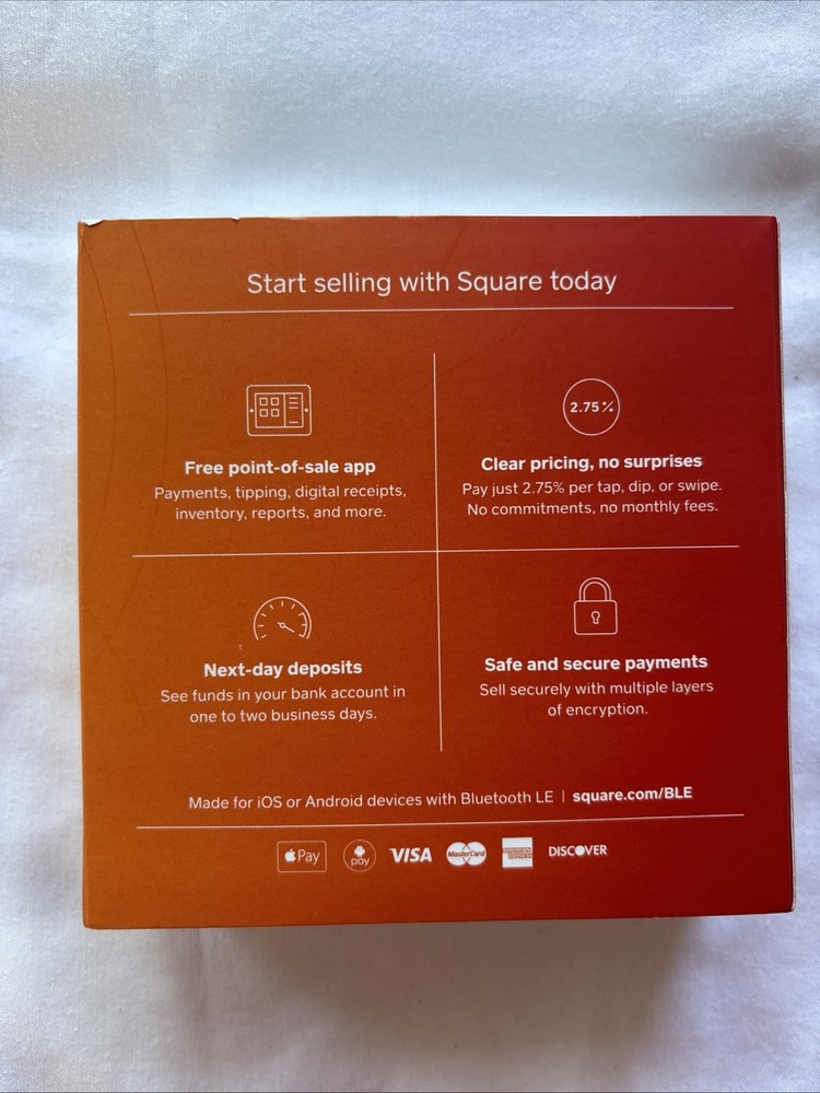 Square Reader Accept Payments Everywhere Contactless Chip Magstripe ￼