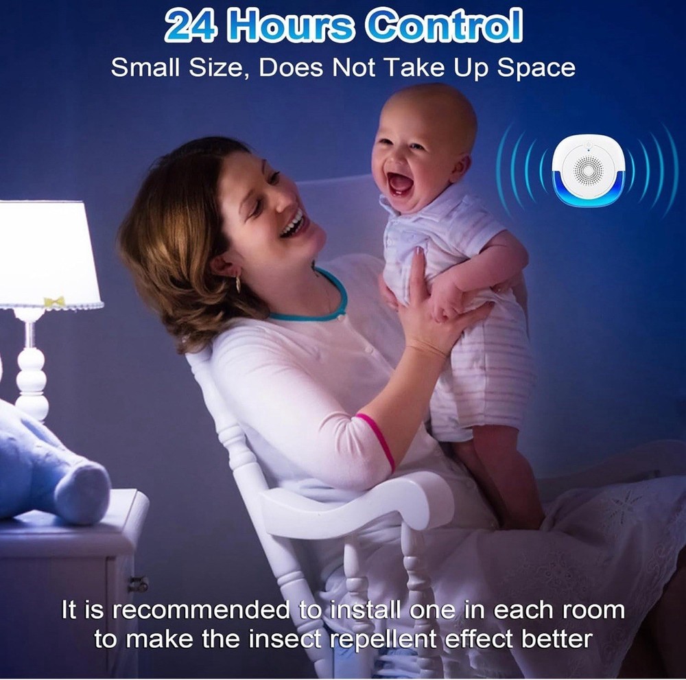 6 Pack Ultrasonic Mice Rat Repellent