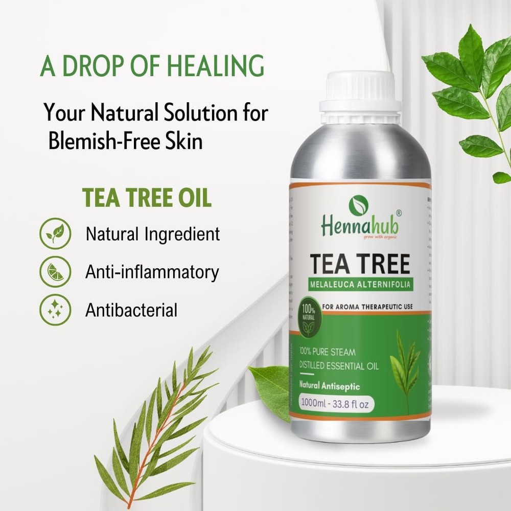 Hennahub Tea Tree Oil 1 Litre