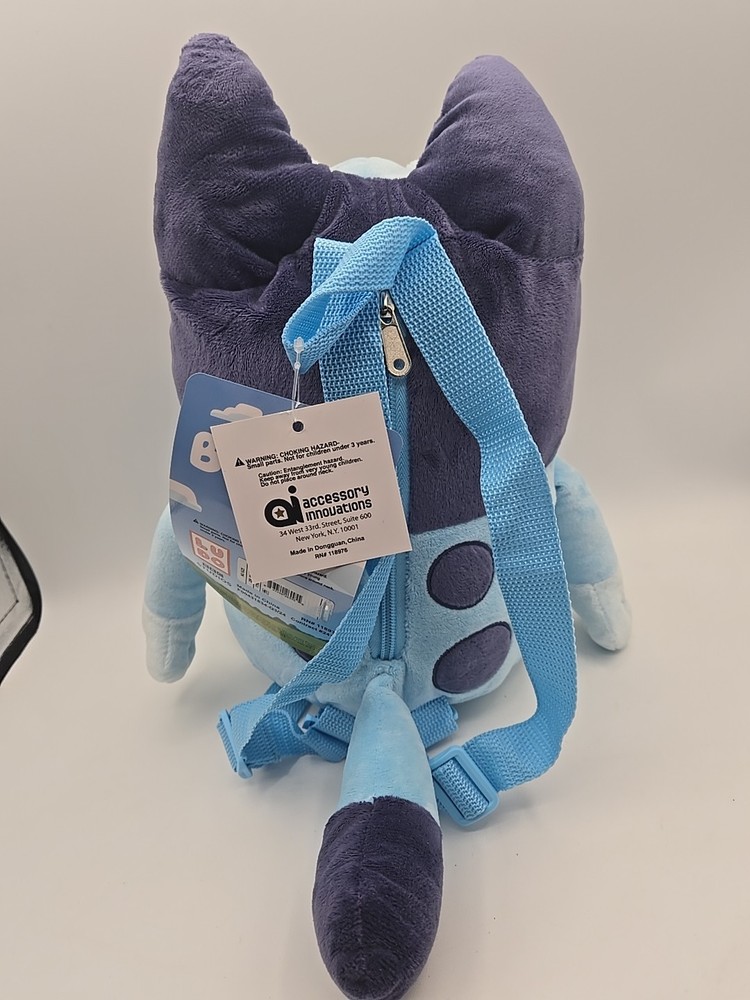 New With Tags Bluey Plush Backpack 17" NWT
