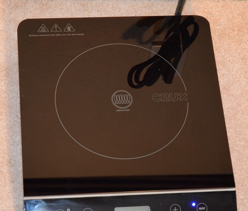 Portable Induction Cooktop, Electric Hot Plate, Programmable Single Burner
