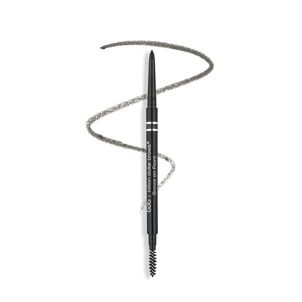 Billion Dollar Brows, Brows on Point: Micro Brow Pencil, Raven, 0.002 oz (0.045