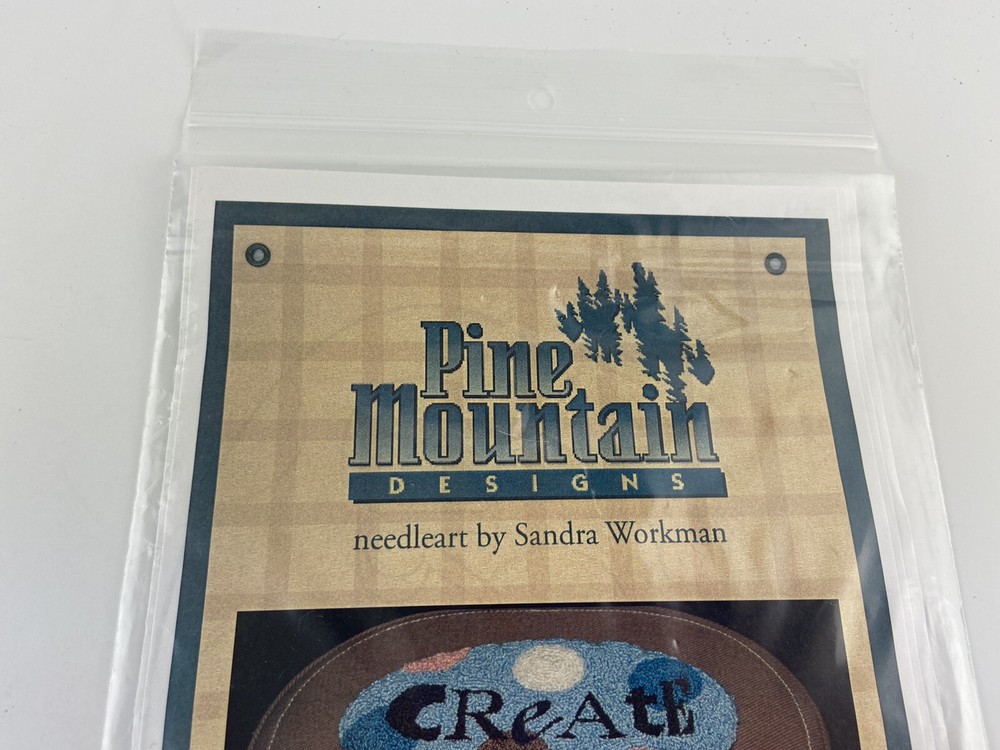 Pine Mountain Designs Create Punch Needle Pattern With Fabric