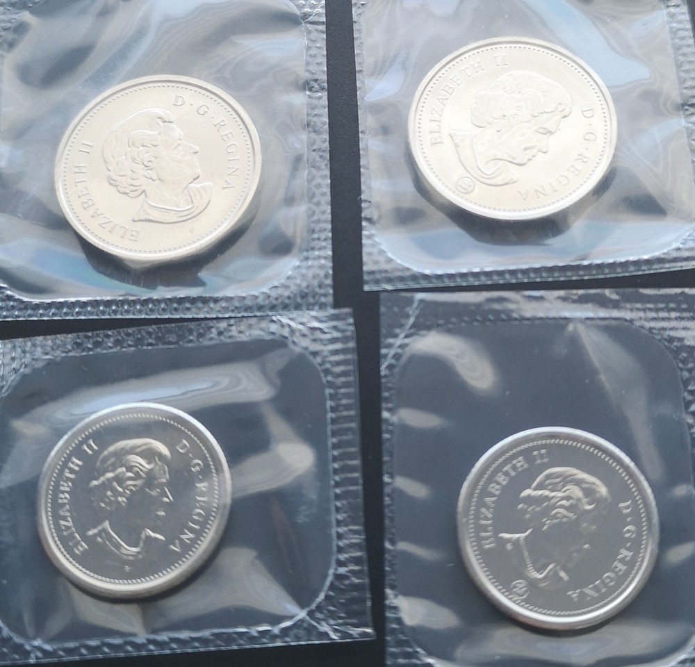 ***CANADA 2006 COMPLETE UNCIRCULATED COINS SET *** AWESOME SET ***