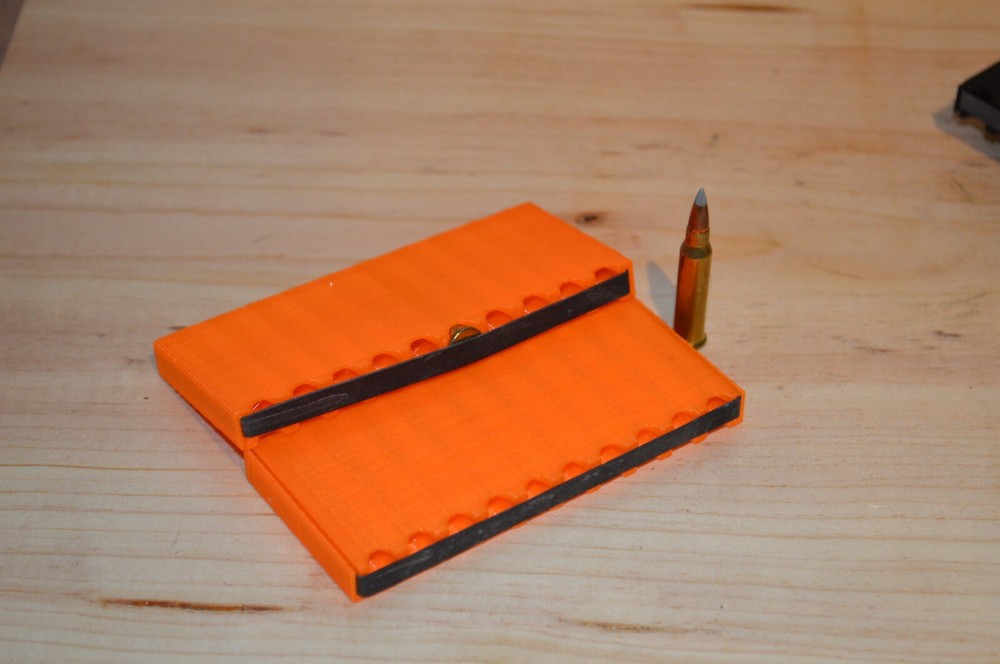 17 WSM Rifle Custom Fitted Ammo Wallet