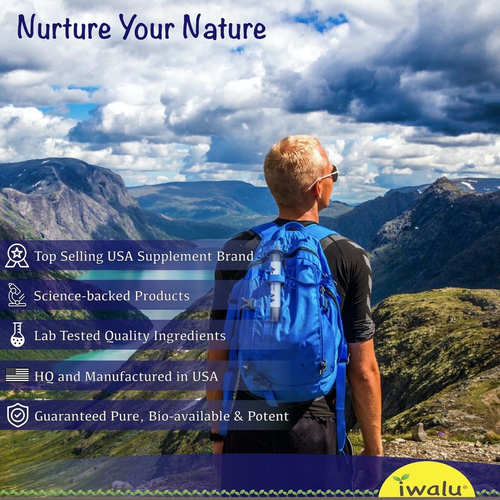 Serotonin and Dopamine Supplements | Nerve Calming & Cortisol Control Adaptogens