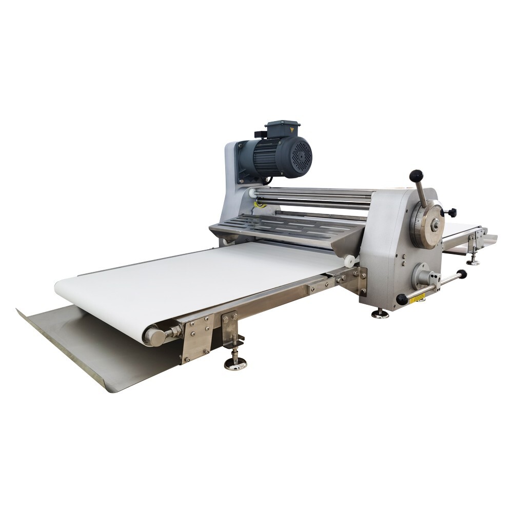 110V Commercial Dough Roller Pastry Sheeter Bakery Dessert Maker Crispy Machine