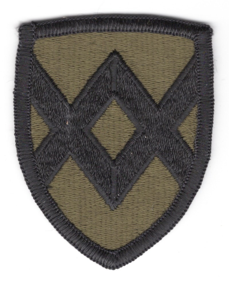 Army Patch: 23rd Field Army Support Command - subdued, merrowed edge