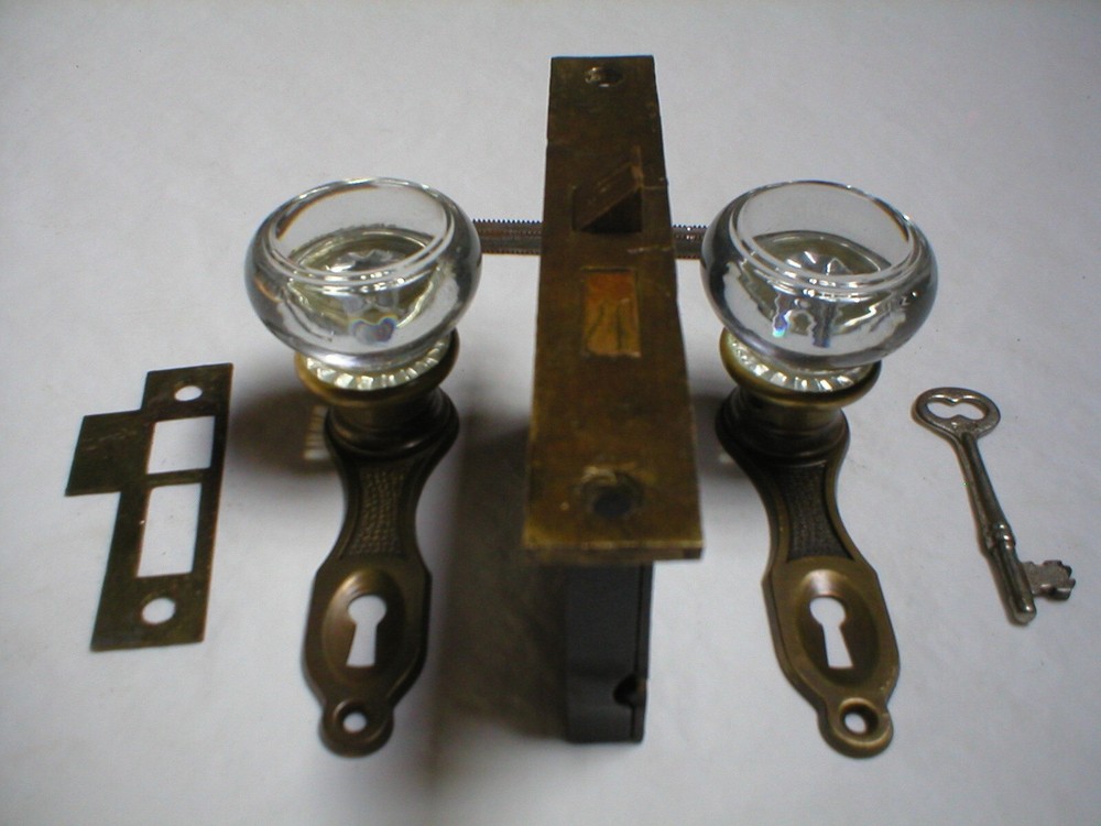 Antique Art Deco Era Door Hardware