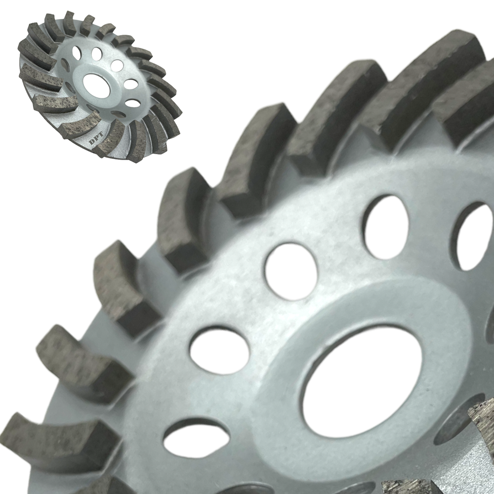 4.5" Diamond Cup Wheel Grinding Concrete Masonry 18 Segment 7/8" Arbot 3 Pack