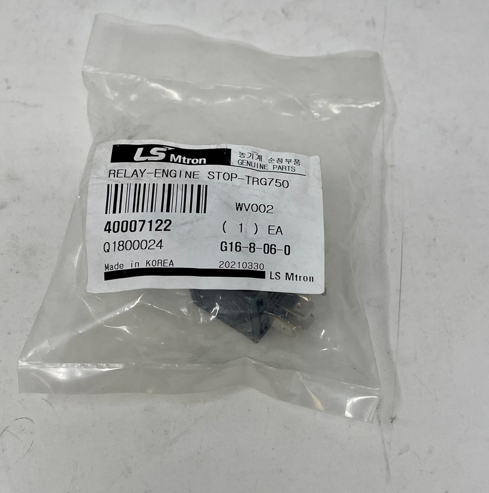 Genuine LS Tractor Engine Stop Relay 40007122 MT225