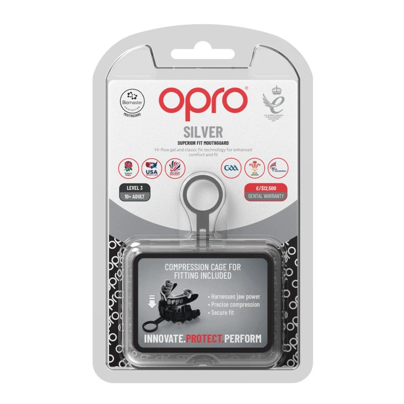 OPRO Teeth Protector Silver GEN5 Jaws