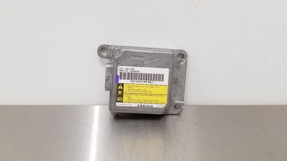 02 CHEVY CAMARO SRS RESTRAINT MODULE 12209750