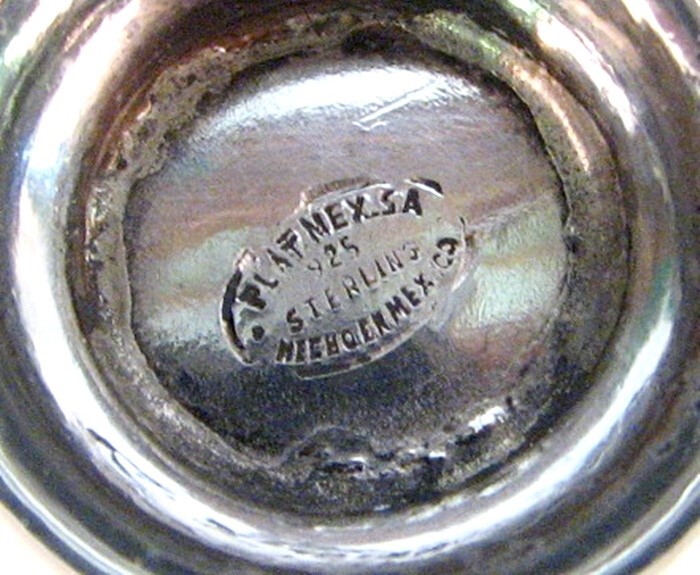ALADDINS LAMP STERLING SILVER c.1950'S