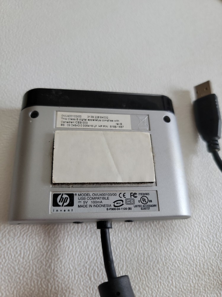 HP USB Infrared Receiver Sensor MODEL 0VU400103/00