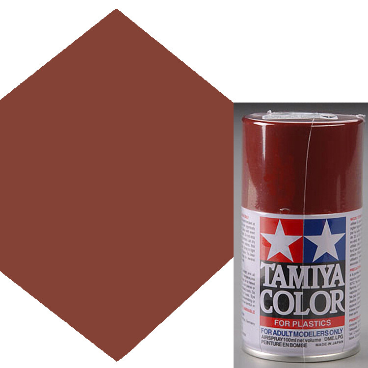 Tamiya TS-33 Dull Red Lacquer Spray Paint 3 oz