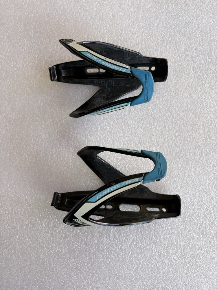 ELITE plastic Water Bottle Cages. (pair).