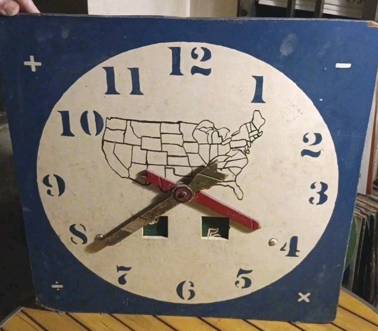 Mid Century School Classroom Aide FOLK ART Game