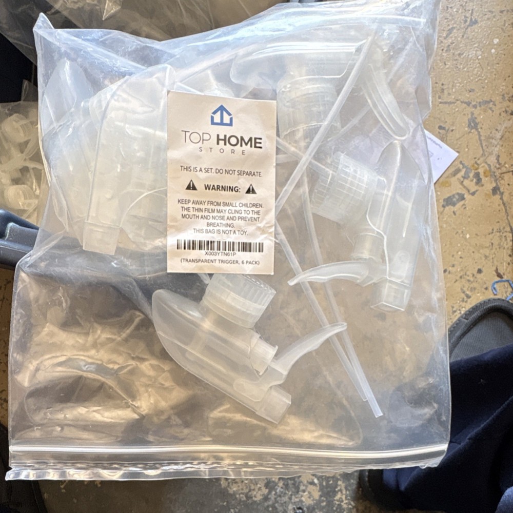 Top Home Store - Clear Transparent Trigger- 6 PACK