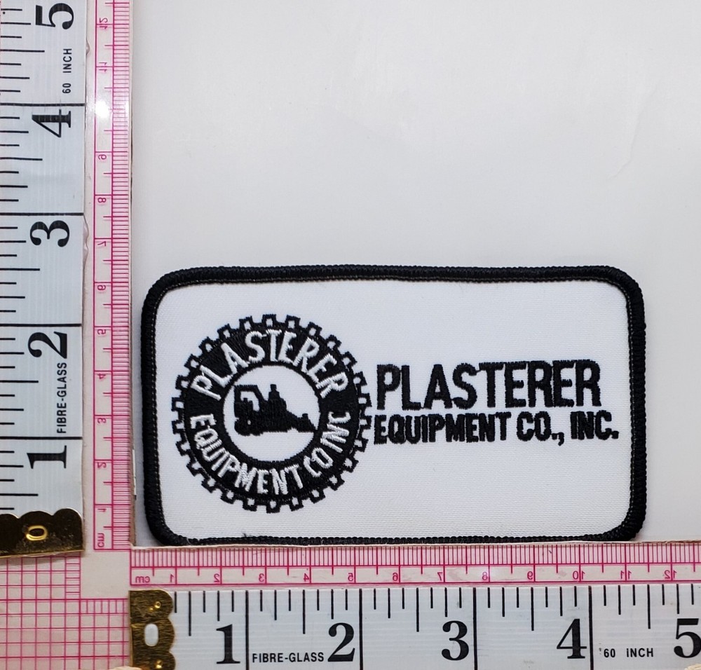 Plasterer Equipment Co Embordered Jacket Vest Patch