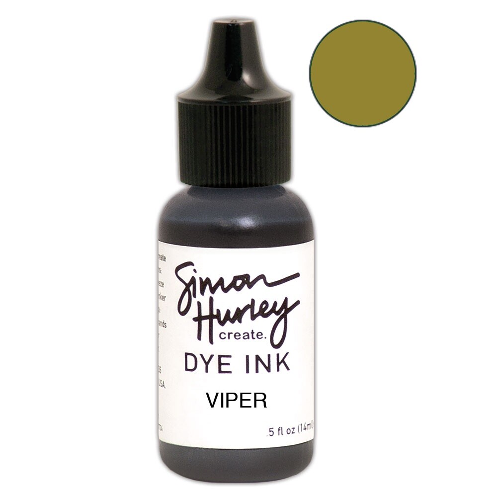 Simon Hurley create. Dye Ink Reinker-Viper