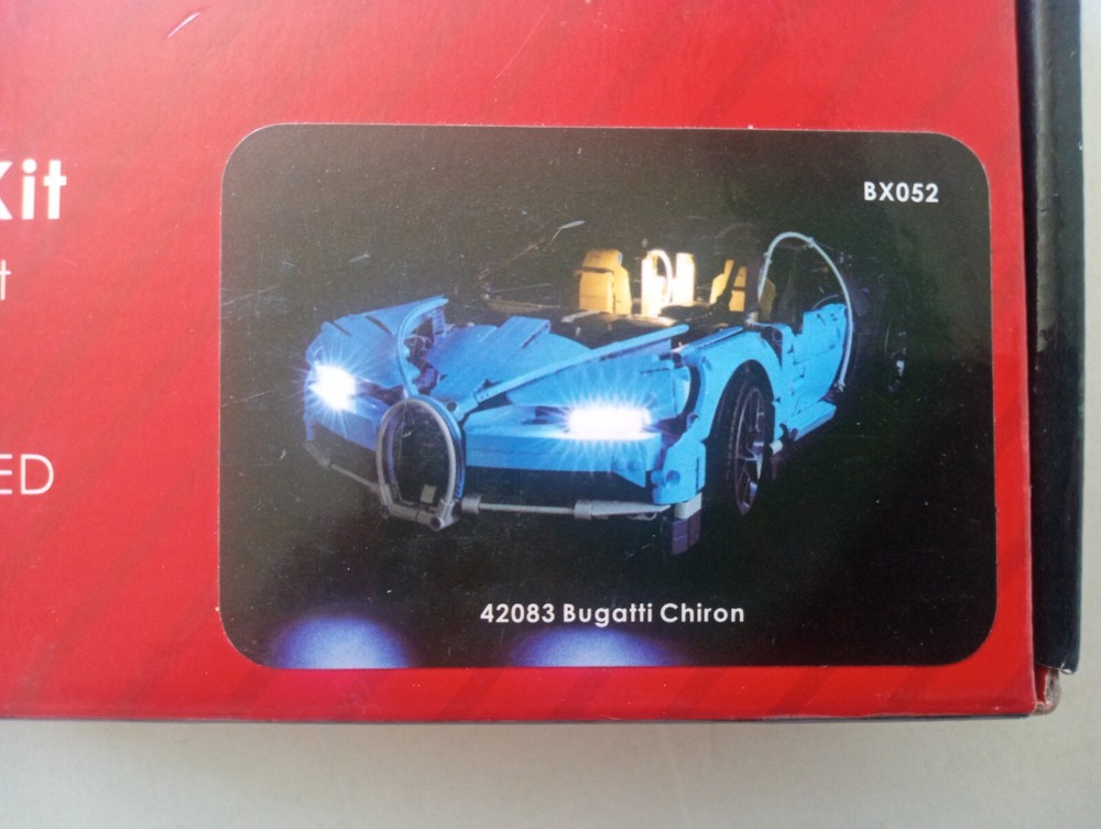 Briksmax LED Lighting Kit Lego 42085 Bugatti Chiron