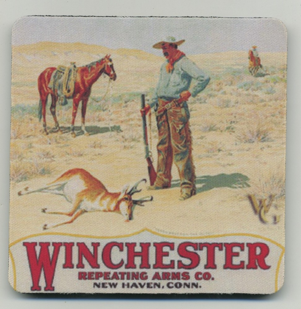 Winchester Repeating Arms Co.  - COASTER -  Antelope Hunt on Horseback