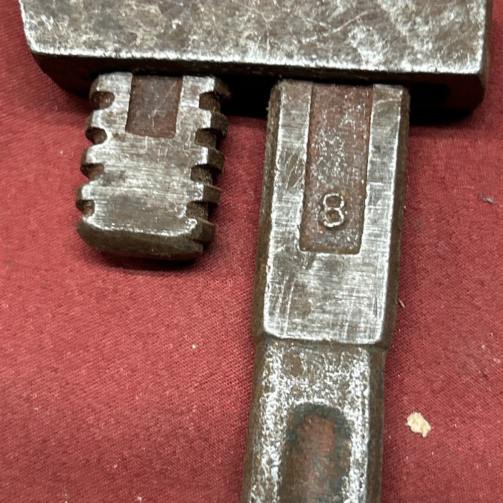 Vintage Worth 8” Pipe Wrench