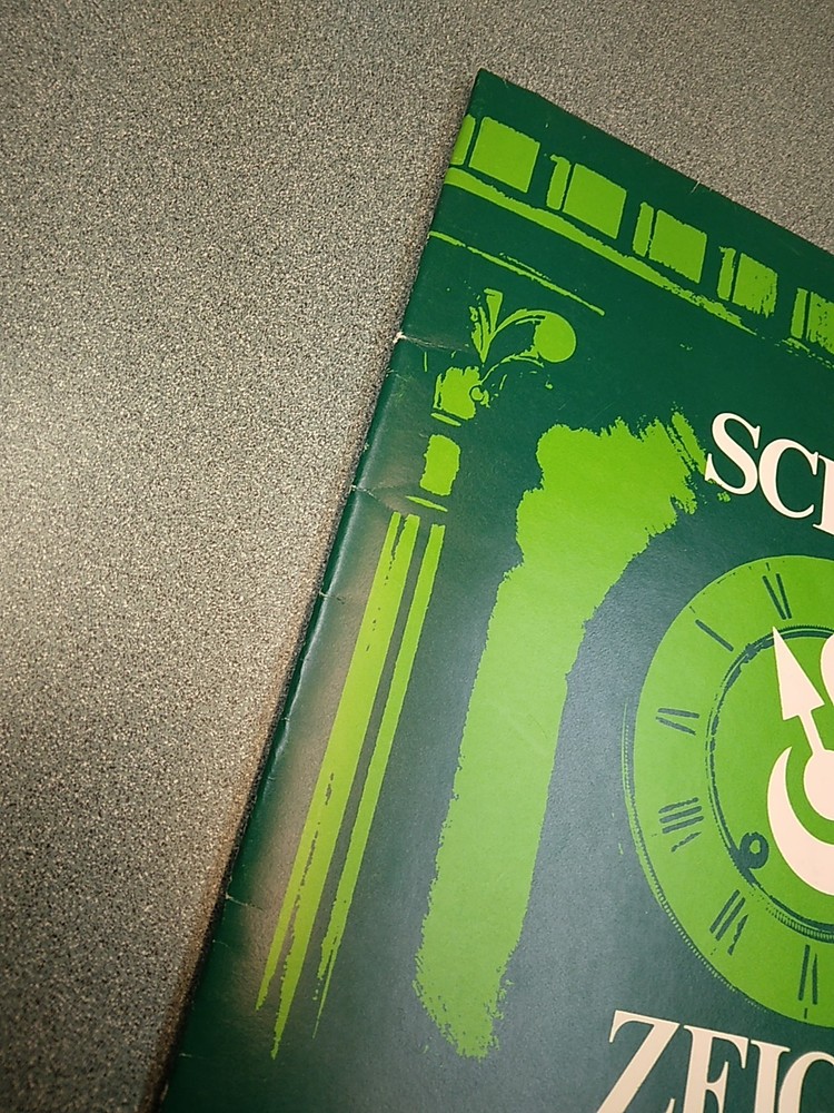 Schar Clock Parts Catalog 1976
