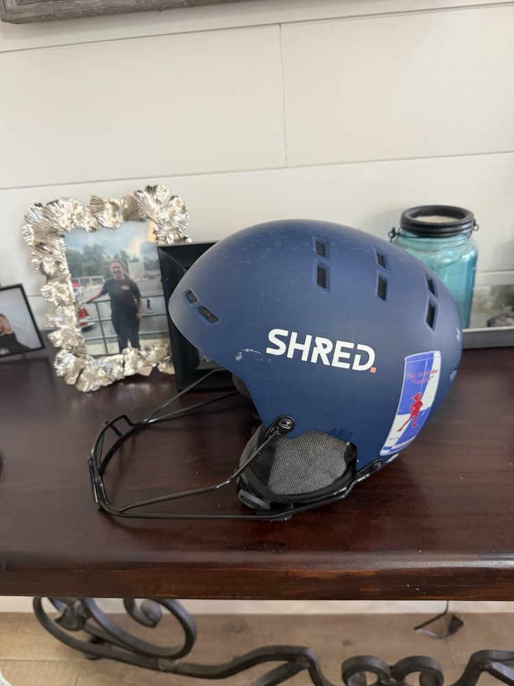 Shred Ski Helmet With Slalom Bar