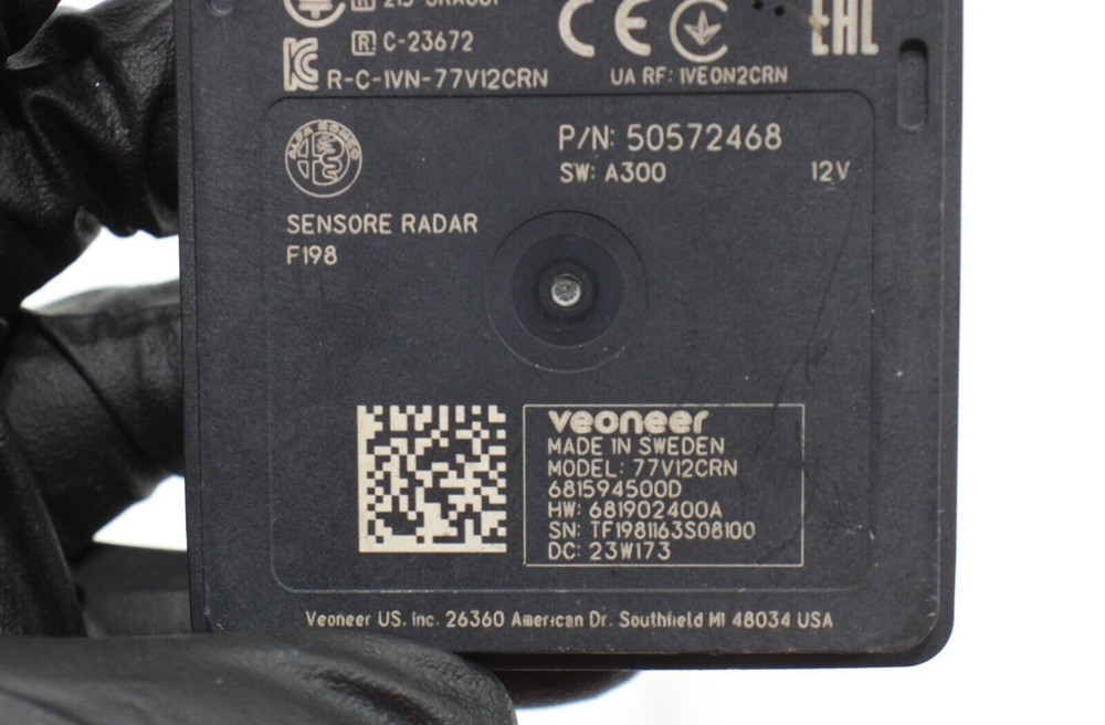 2023 - 2024 DODGE HORNET REAR RIGHT SIDE BLIND SPOT RADAR SENSOR MODULE OEM